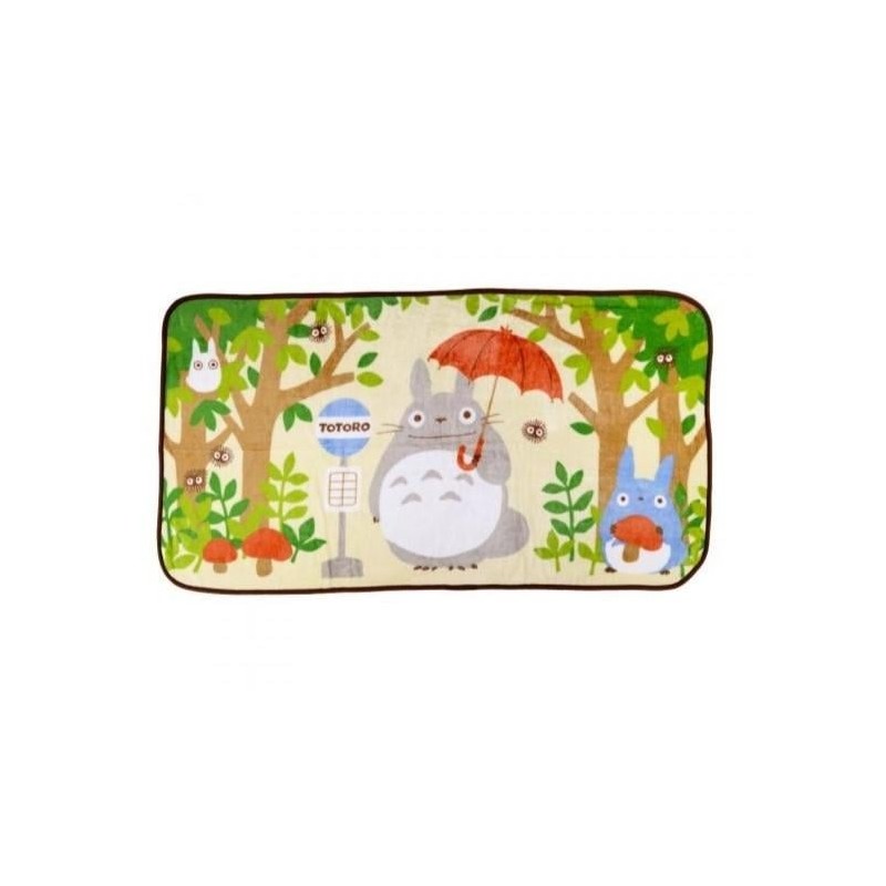 MON VOISIN TOTORO - Totoro Arrêt de Bus - Couverture 80x150cm 