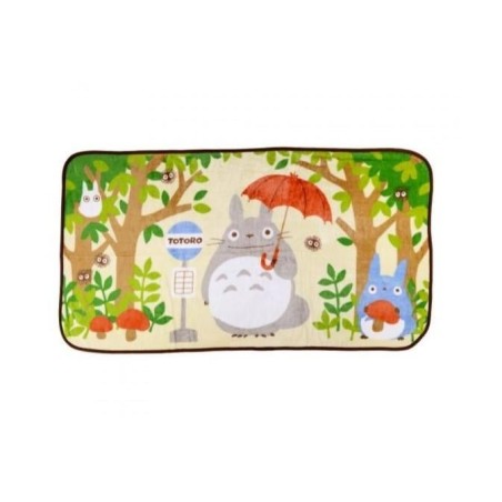 MON VOISIN TOTORO - Totoro Arrêt de Bus - Couverture 80x150cm 