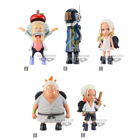 ONE PIECE - WCF Egg Head 4 - Assortiments 12 Figurine 7cm 