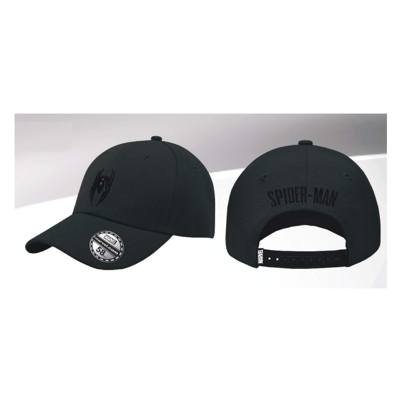 SPIDER-MAN - Logo Noir - Casquette de Baseball 