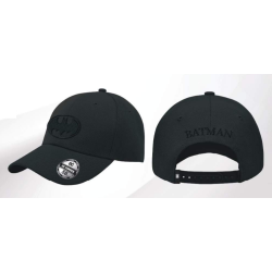 BATMAN - Logo Noir - Casquette de Baseball "Honey Comb" 2