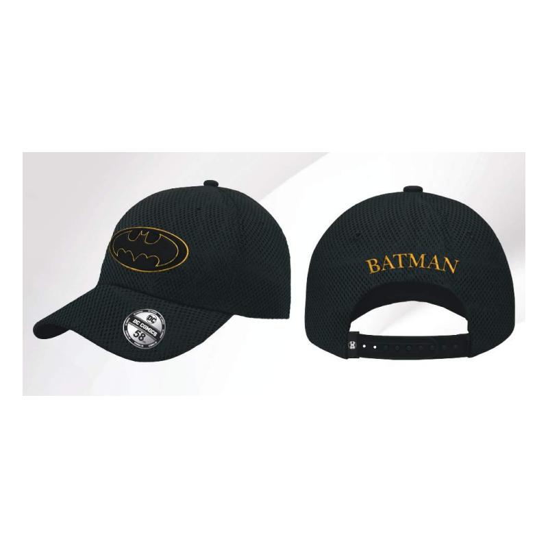 BATMAN - Logo - Casquette de Baseball "Honey Comb" 