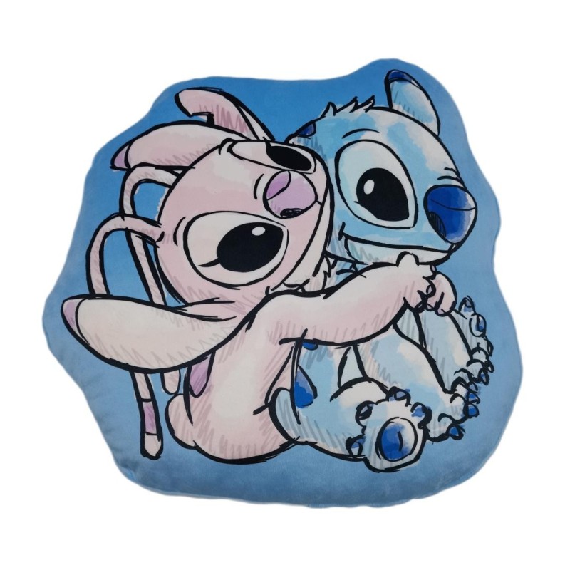 STITCH & ANGEL - Love - Coussin 3D 