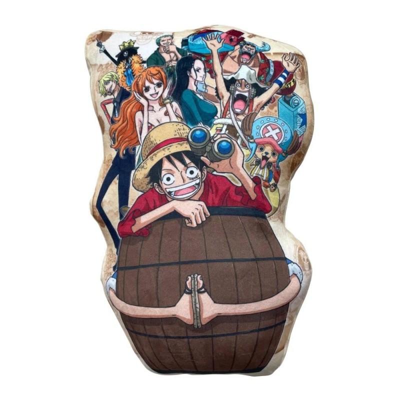 ONE PIECE - Luffy et L'équipage  - Coussin 3D 