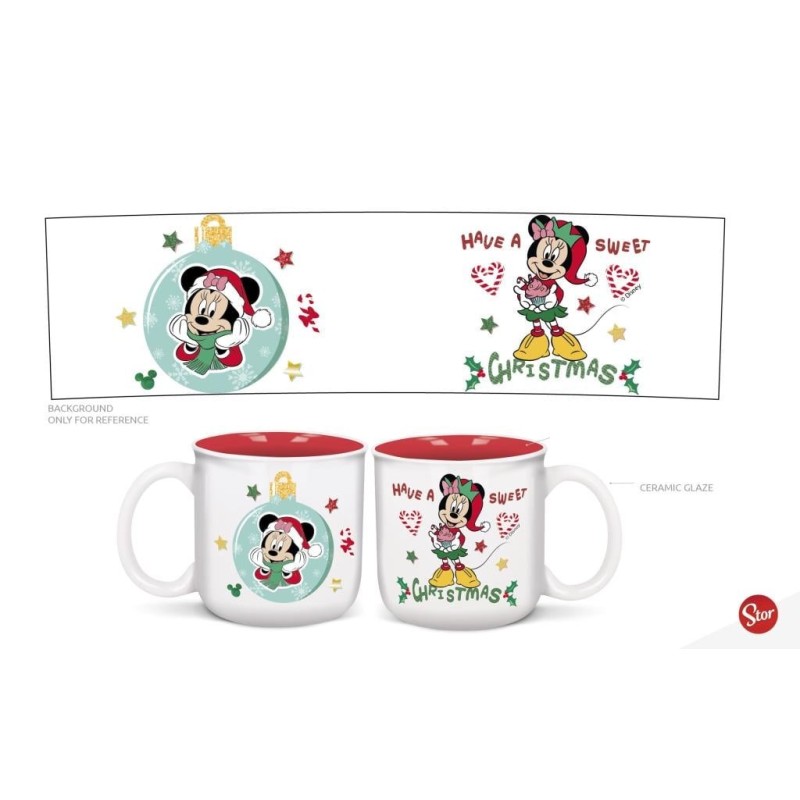 MINNIE - Joyeux Noël - Mug Breakfast - 420ml 