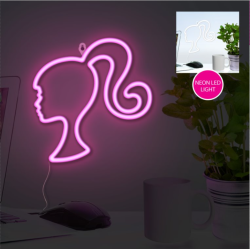 BARBIE - Barbie - Lampe Murale Neon LED 2
