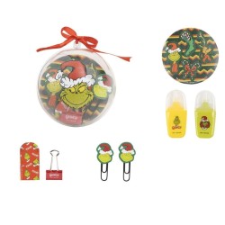GRINCH - Boule de Noël - Boîte de Papeterie - 7 pc. 2