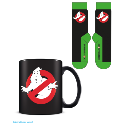 GHOSTBUSTERS - No-Ghost Sign - Mug 315ml et Chaussettes 41-45 2