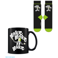 BEETLEJUICE - Beetlejuice Beetlejuice - Mug 315ml et Chaussettes 41-45 2