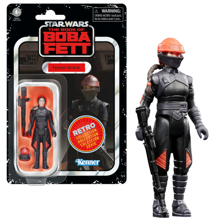 LIVRE DE BOBA FETT - Fennec Shand - Figurine Retro Collection 10cm 