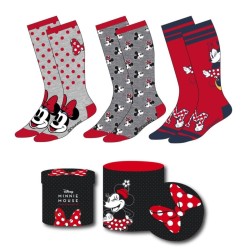 MINNIE - Pack de 3 Paires de Chaussettes (Taille 36-43) 2
