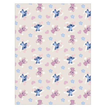 LILO & STITCH - Couverture Flanelle 110x150cm - Angel & Stitch 
