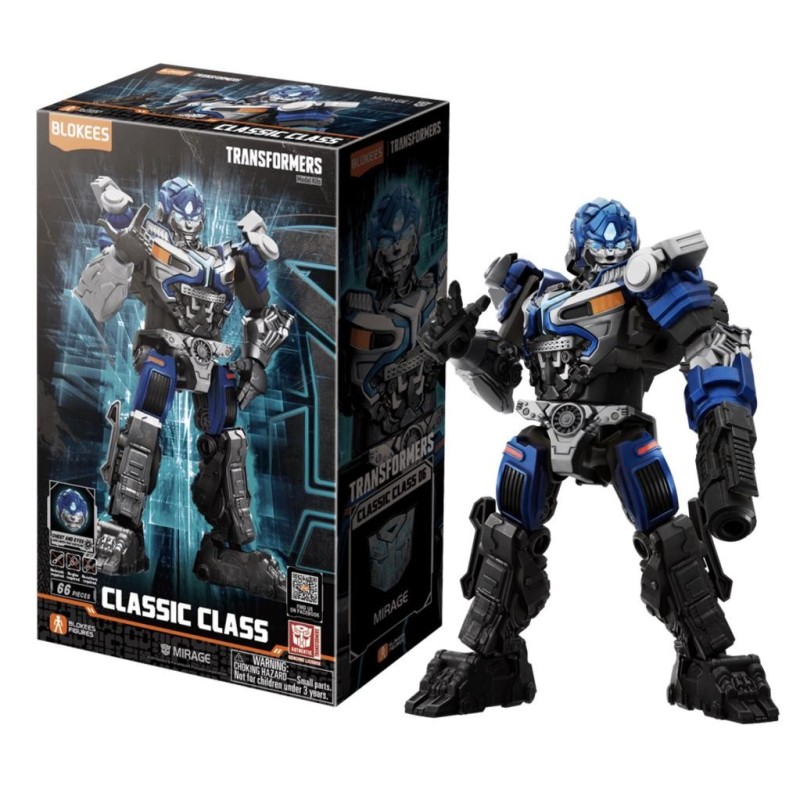 TRANSFORMERS - Mirage - Model Kit Classic Class Blokees 