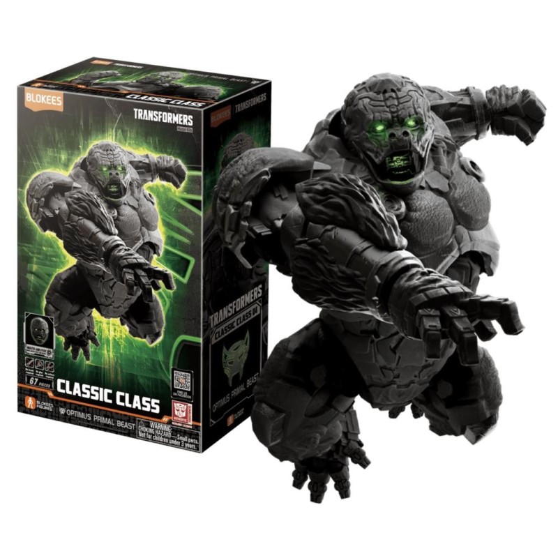 TRANSFORMERS - Optimus Primal Beast - Model Kit Classic Class Blokees 