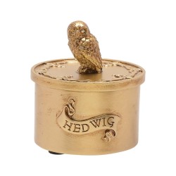 HARRY POTTER - Hedwige - Boîte à Bijoux Doré 2
