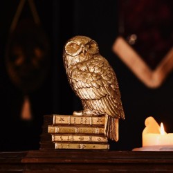 HARRY POTTER - Hedwige - Figurine Doré  20cm 2