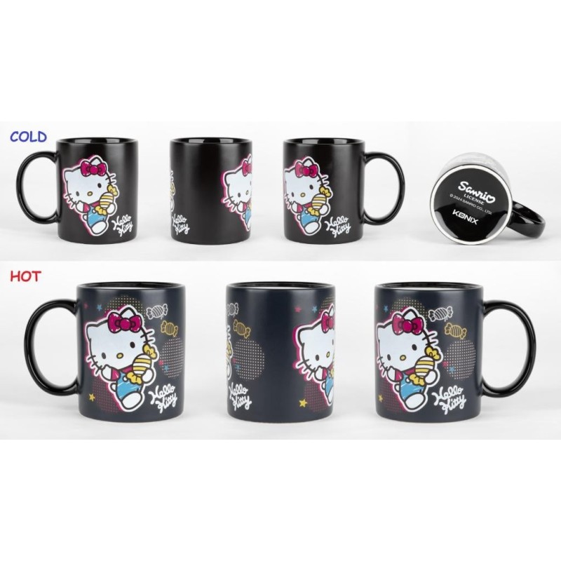 HELLO KITTY - Bonbons - Mug Thermoréactif 320ml 