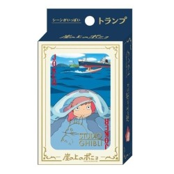 GHIBLI - Ponyo sur la Falaise - Jeu de cartes à jouer (54 cartes) 2