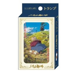 GHIBLI - Le Château ambulant - Jeu de cartes à jouer (54 cartes) 2