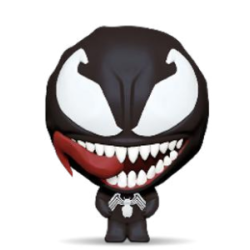 MARVEL - Venom - Figurine Elastikorps 10cm 2