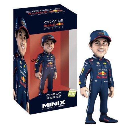 RED BULL - Sergio Perrez - Figurine Minix # 12cm 
