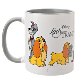 DISNEY - La Belle & Le Clochard - Mug Interieur Coloré - 325ml 2