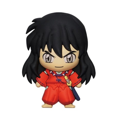 INUYASHA -Inuyasha "Forme Humain" -Aimant à collectionner en mousse 3D 