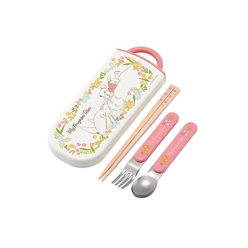 MON VOISIN TOTORO - Mei & Totoro -Set baguettes cuillère et fourchette 