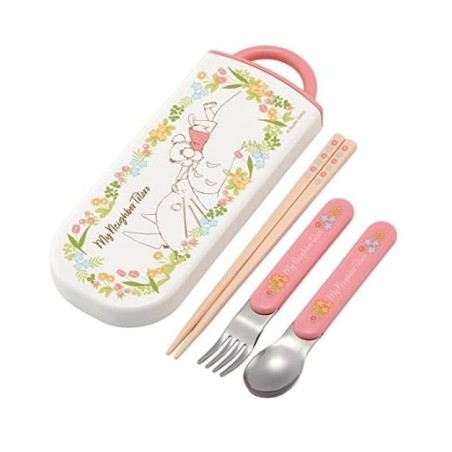 MON VOISIN TOTORO - Mei & Totoro -Set baguettes cuillère et fourchette 