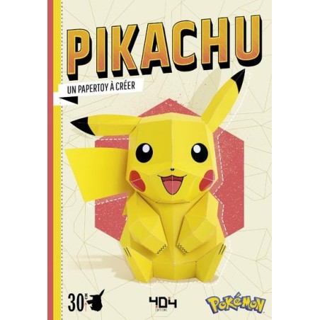 PIKACHU - UN PAPERTOY A CREER - Tome 1 