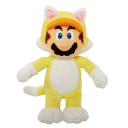 SUPER MARIO 3D LAND - Mario Chat - Peluche 24cm 2