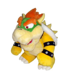 SUPER MARIO - Bowser - Peluche 26cm 2