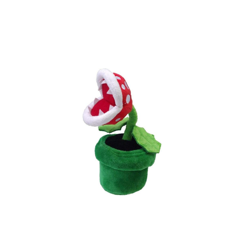 SUPER MARIO - Plante Piranha - Peluche 23cm 
