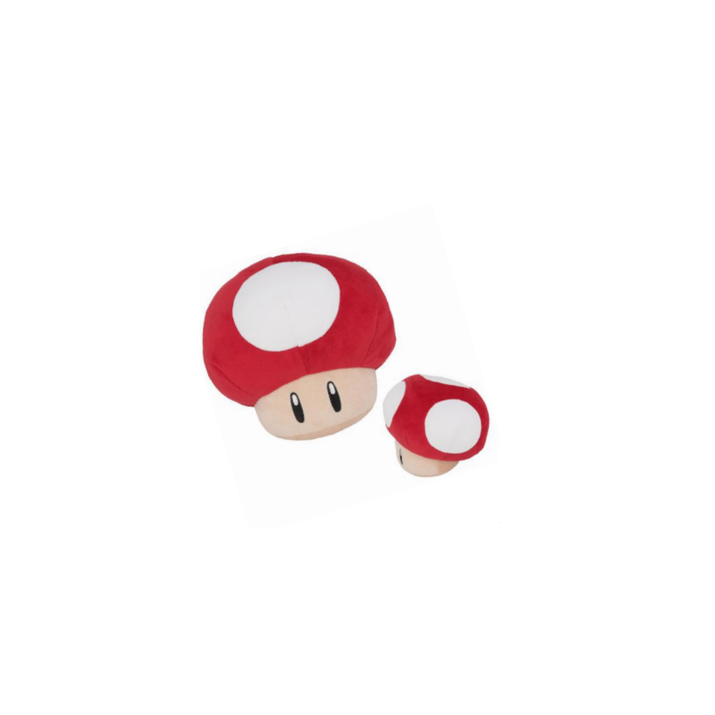 SUPER MARIO - Super Champignon - Peluche 16cm 
