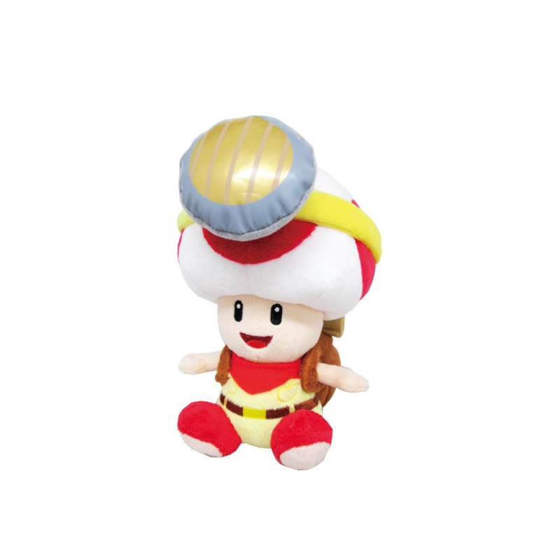 CAPTAIN TOAD - Capitaine Toad - Peluche 18cm 