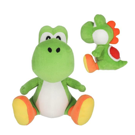 SUPER MARIO - Yoshi Vert - Peluche 20cm 