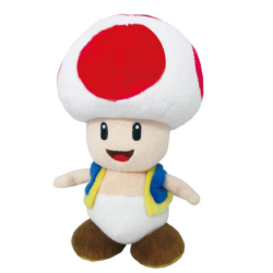 SUPER MARIO - Toad Rouge - Peluche 20cm 2