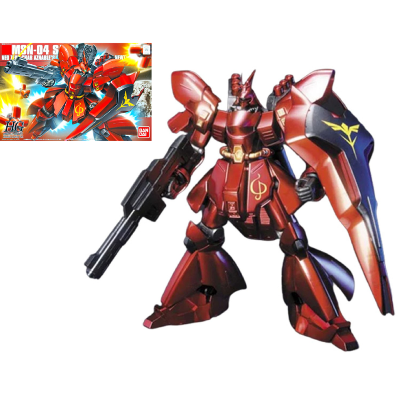 GUNDAM - HGUC 1/44 Sazabi Metallic Coating Ver. - Model Kit 