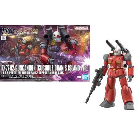 GUNDAM - HG 1/144 Guncannon (Cucuruz Doan's Island Ver.) - Model Kit 
