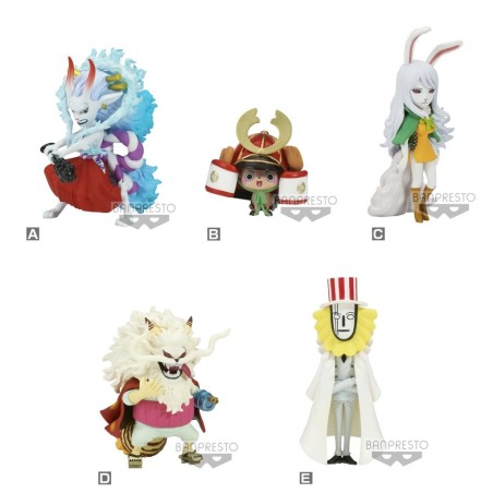 ONE PIECE - WCF Wanokuni Onigashima 7 - Assortiments 12 Figurines 8cm 