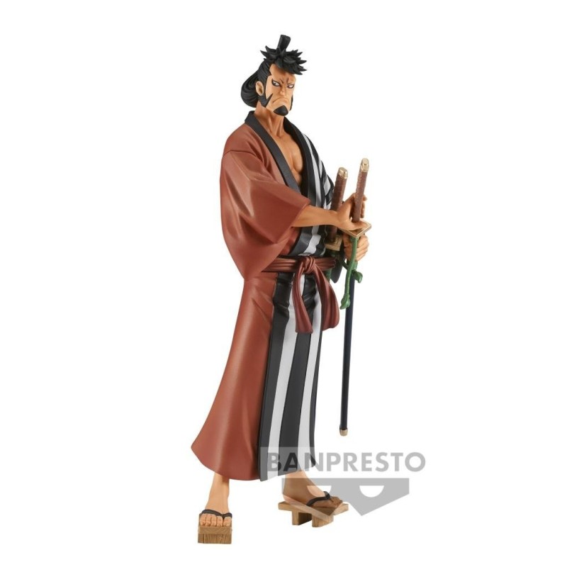 ONE PIECE - Kin'Emon - Figurine DXF-The Grandline Men 17cm 