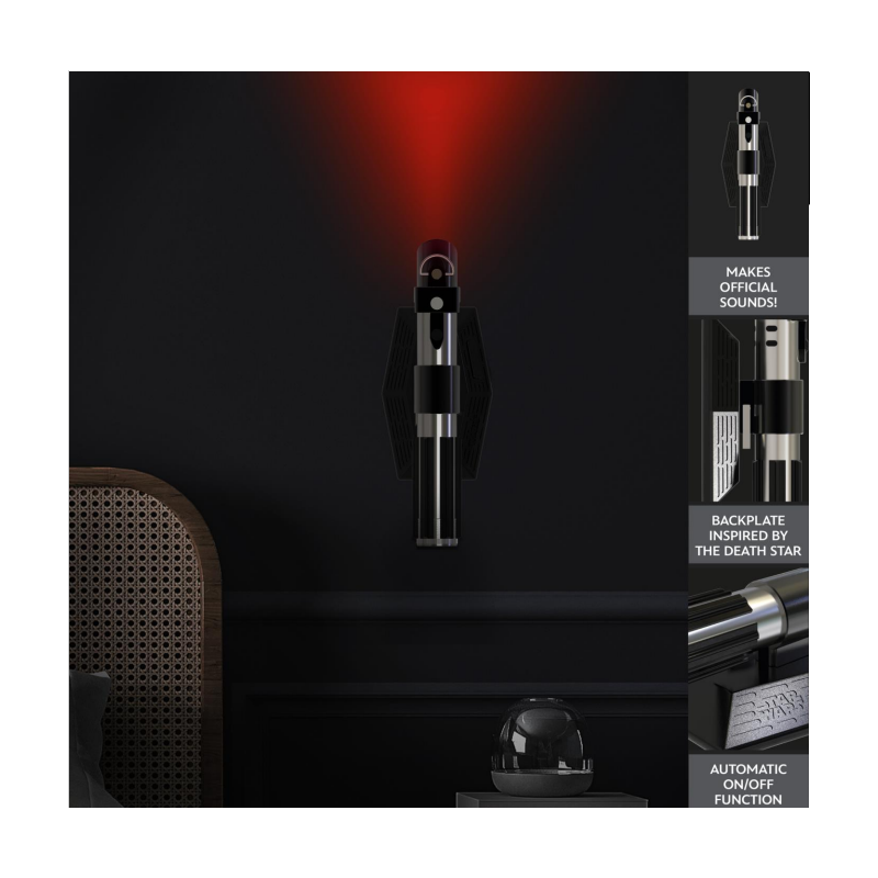 STAR WARS - Sabre Laser - Lampe Murale 28 x 9.1cm 