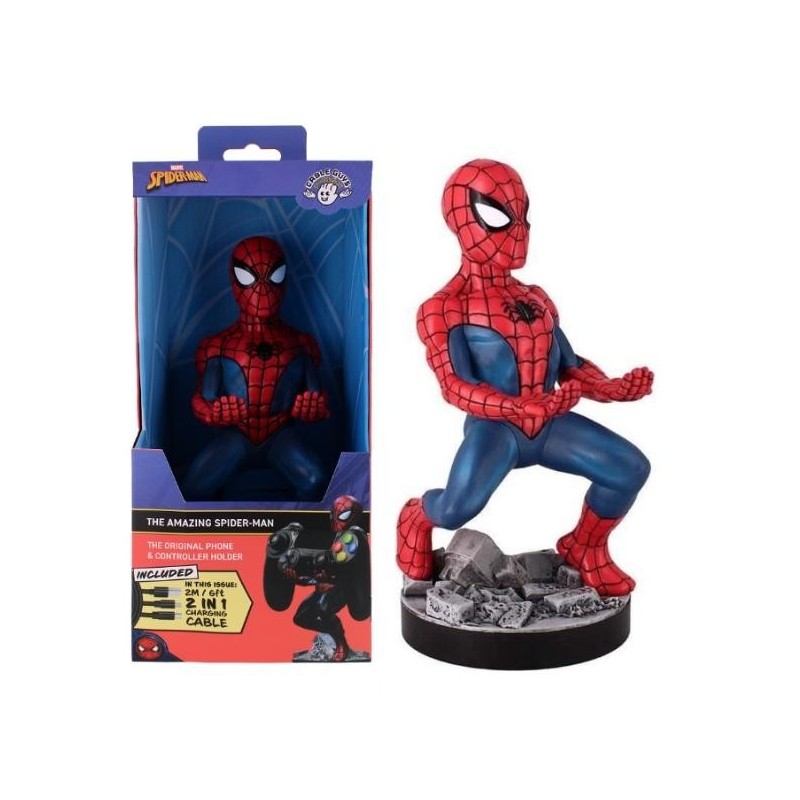 SPIDER-MAN - Support Manette & Portable - 20cm 
