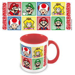 SUPER MARIO - 4 Couleur - Mug intérieur coloré 315ml 2