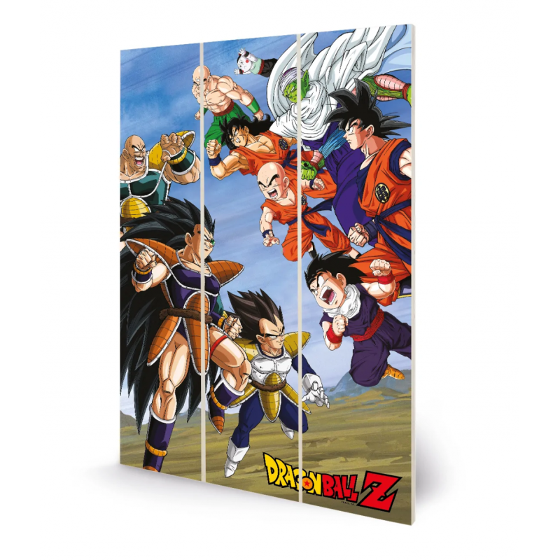 DRAGON BALL Z - Battle Clash - Impression sur bois 20x29.5cm 