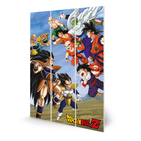 DRAGON BALL Z - Battle Clash - Impression sur bois 20x29.5cm 