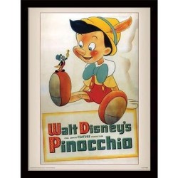 PINOCCHIO - Conscience - Impression encadrée 30x40cm 2