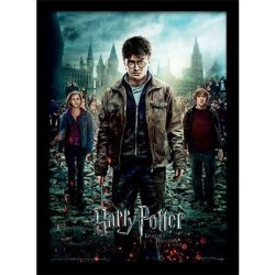 HARRY POTTER - Reliques de la Mort Part 2 -Impression encadrée 30x40cm 2
