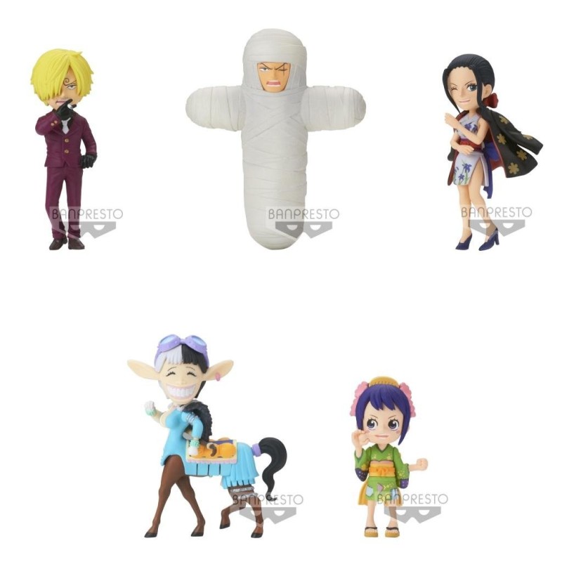 ONE PIECE - WCF Wanokuni Onigashima 5 - Assortiments 12 Figurines 7cm 