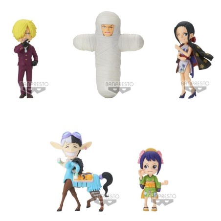ONE PIECE - WCF Wanokuni Onigashima 5 - Assortiments 12 Figurines 7cm 